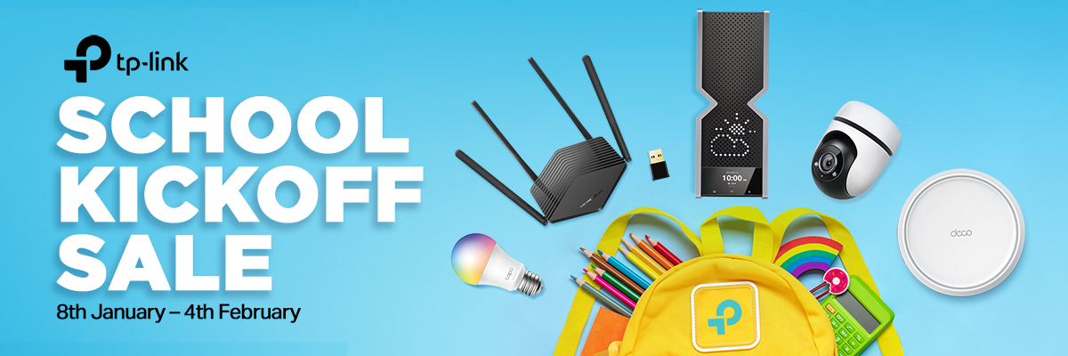 TP-Link School Kickoff Sale Scan Back Promotion