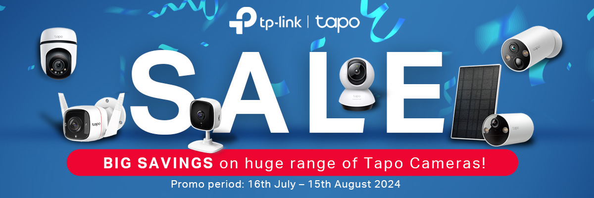 TP-Link Tapo TC series Scan Back Promo
